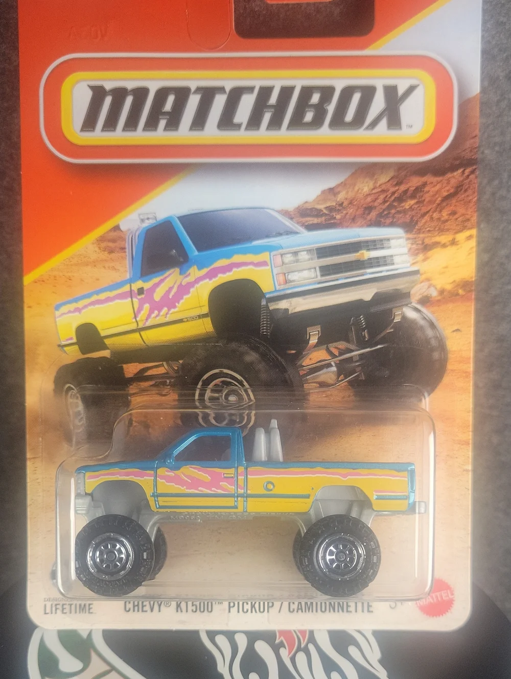 Matchbox Chevy K1500 Monster Pickup Toy